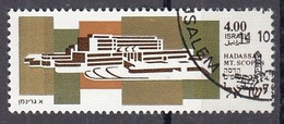 ISRAEL 655,used,falc Hinged - Usados (sin Tab)