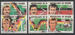 Guinèe - Football - World Cup - Calcio Italia 90'   6  Val.  MNH - - 1990 – Italie