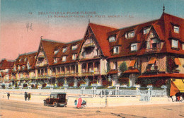 FRANCE - 14 - DEAUVILLE La Plage Fleurie - Le Normandy Hôtel - LL - Carte Postale Ancienne - Deauville