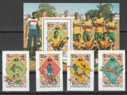 Isole Vergini - Football - World Cup - Calcio Italia 90'   Sheet + 4 Val.  MNH - - 1990 – Italie