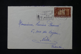 LUXEMBOURG - Enveloppe De Luxembourg Pour La France En 1951, Oblitération Mécanique Sur Le Vin - L 88839 - Cartas & Documentos