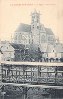 FRANCE - 77 - MORET SUR LOING - L'église Vue Du Pont - Carte Postale Ancienne - Moret Sur Loing