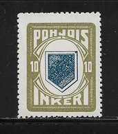 INGRIE ( EUFIN - 157 )  1920  N° YVERT TELLIER     N° 8  N** - Unused Stamps