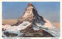 Zermatt Und Matterhorn Le Cervin - Zermatt