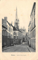 Melun           77         Rue Et Eglise St Aspais          (voir Scan) - Melun