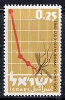 Israel 1962 Single Stamp Celebrating Malaria Eradication In Unmounted Mint - Ongebruikt (zonder Tabs)