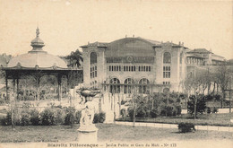 Biarritz * Jardin Public Et Gare Du Midi * Kiosque à Musique - Biarritz