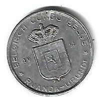 *belguim Congo Ruanda Urundi 5 Francs 1958 Km 3    Vf+ - 1951-1960: Baudouin I.