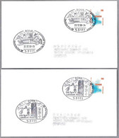 CAMBIO DE MILENIO - CHANGE OF MILLENNIUM. Bonn 2000-2001. Set 2 Cancels - Horlogerie