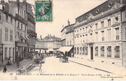 FRANCE - 55 - BAR LE DUC - Le Boulevard De La Rochelle Et Banque P Varin Bernier Et Fils - LL - Carte Postale Ancienne - Bar Le Duc