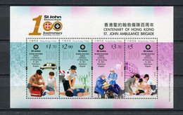 Hong Kong - Block Nr. 307 - "100 Jahre Johanniter-Hilfsdienst In Hong Kong" ** / MNH (aus Dem Jahr 2016) - Blocchi & Foglietti