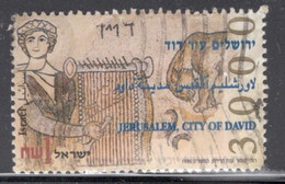 Israel 1995 Single Stamp Celebrating 3000th Anniversary Of The City Of David In Fine Used - Gebraucht (ohne Tabs)