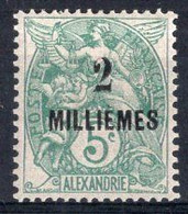 ALEXANDRIE Timbre-poste N°51* Neuf  Charnière TB Cote 3,00 € - Nuevos