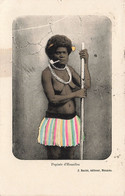 Nouvelle Calédonie - Nouméa - Popinée De D'houailou - Edit. J. Raché - Sein Nu Pipe  - Colorisé -Carte Postale Ancienne - Nueva Caledonia