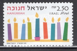 Israel 1996 Single Stamp Celebrating Festival Of Hanukkah In Fine Used - Usados (sin Tab)