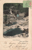 Nouvelle Calédonie - Cascade D'Hiengheno - Edit. J. Raché - Colorisé - Rare - Animé - Carte Postale Ancienne - Nuova Caledonia