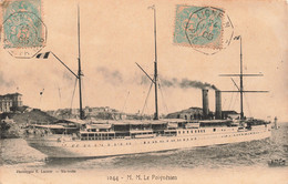 Paquebot - M.M. Le Polynésien - Phototypie E. Lacour - Destination Algérie Paquebot 6 Ligne V1905 - Carte Photo Ancienne - Paquebote