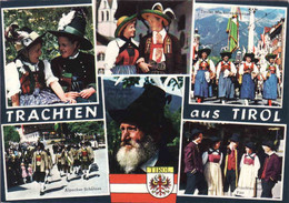 Österreich, Tirol, Trachten, Fiss, Alpacher Schutzen, Bezirk Landeck, Gebraucht 1966 - Landeck