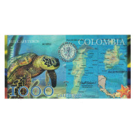 Billet, Colombie, Billet Touristique, 1000 CAFETEROS EL CLUB DE LA MONEDA - Colombie