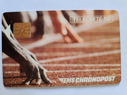 FRANCE PRIVEE EN254 EMS CHRONOPOST ATHLETISME 50U UT - 50 Einheiten