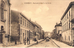 FRANCE - 55 - COMMERCY - Rue Levée De Breuil Et Les Ecoles - Editeur Dor - Carte Postale Ancienne - Verdun