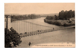 Castelmoron - Le Pont  - CPA °J - Castelmoron