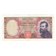 Billet, Italie, 10,000 Lire, 1962, 1962-04-12, KM:97a, TTB - 10000 Liras