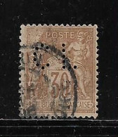 FRANCE  ( FPER  - 33 )   1876  N° YVERT ET TELLIER  N° 80 - Oblitérés