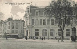 Versailles * Place De L'hôtel Des Postes Et Rue Des Chantiers * Ptt - Versailles