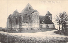 FRANCE - 77 - CHAILLY EN BIERE - Eglise - L'Abside - Carte Postale Ancienne - Autres & Non Classés