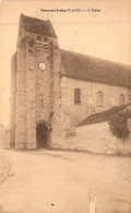 FRANCE - 77 - GREZ SUR LOING - L'église - Edit Lamy - Carte Postale Ancienne - Autres & Non Classés