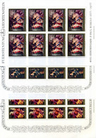 1976 LIECHTENSTEIN Minifogli MNH **, 596/598 Pietro Paolo Rubens, Paintings, Arte - Blocs & Feuillets