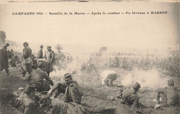 Marson * Un Bivouac Dans Le Village * Bataille De La Marne * Campagne 1914 * Militaria Militaires - Sonstige & Ohne Zuordnung