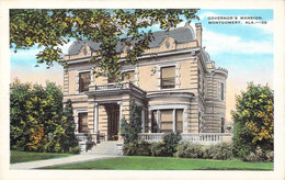 ETATS-UNIS - Alabama - Montgomery - Governor's Mansion - Carte Postale Ancienne - Montgomery
