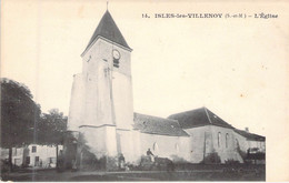 FRANCE - 77 - ISLES LES VILLENOY - L'Eglise - Carte Postale Ancienne - Autres & Non Classés