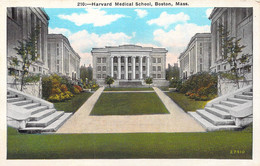 ETATS-UNIS - Massachusetts - Boston - Harvard Medical School - Carte Postale Ancienne - Boston