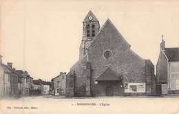 FRANCE - 77 - SOIGNOLLES - L'Eglise - Edit Melun - Carte Postale Ancienne - Melun