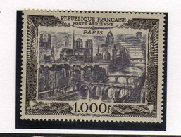 France - (1950)   -  1000 F.  Paris  -  Neuf* - MLH - 1927-1959 Neufs
