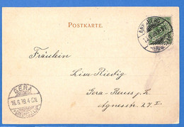 Allemagne Reich 1899 Carte Postale De Annaberg (G15843) - Briefe U. Dokumente