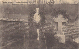 Tombe Belge Et Tombe Allemande 1914 - Cimetière De Tillier - Fernelmont - Namur - Fernelmont