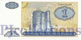 AZERBAIJAN 1 MANAT 1993 PICK 14 UNC - Aserbaidschan