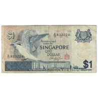 Billet, Singapour, 1 Dollar, Undated (1976), KM:9, TB+ - Singapur