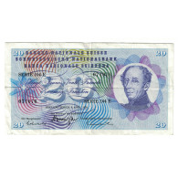 Billet, Suisse, 20 Franken, 1976, 1976-04-09, KM:46r, TTB - Suisse