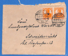 Allemagne Reich 1917 Lettre De Berlin (G15872) - Briefe U. Dokumente