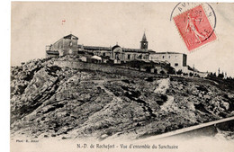 30-Religion- Notre-Dame De Rochefort-Vue D'ensemble Du Sanctuaire- CPA 1906 - Rochefort-du-Gard