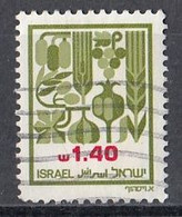 ISRAEL 885,used,falc Hinged - Usati (senza Tab)