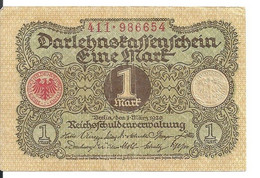 ALLEMAGNE 1 MARK 1920 VF+ P 58 - 1 Mark