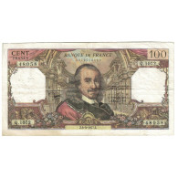 France, 100 Francs, Corneille, 1977, Q.1072, TB+, Fayette:65.57, KM:149f - 100 F 1964-1979 ''Corneille''