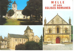 MELLE Et Ses églises Romanes - St-Hilaire, St-Savinien, St-Pierre - Melle