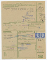 Money Order Nyborg Denmark 1972 - Storia Postale